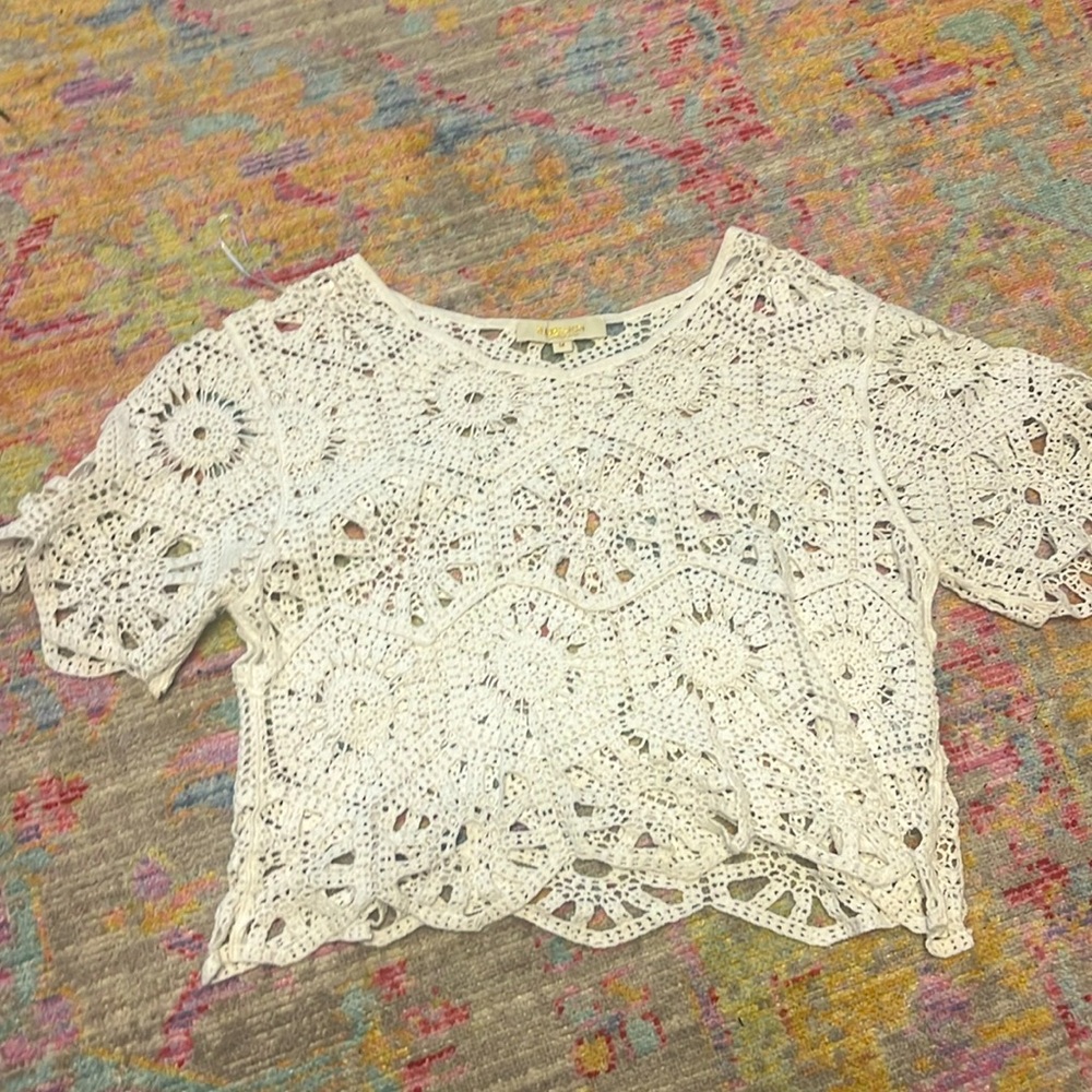 Cropped Boho Top